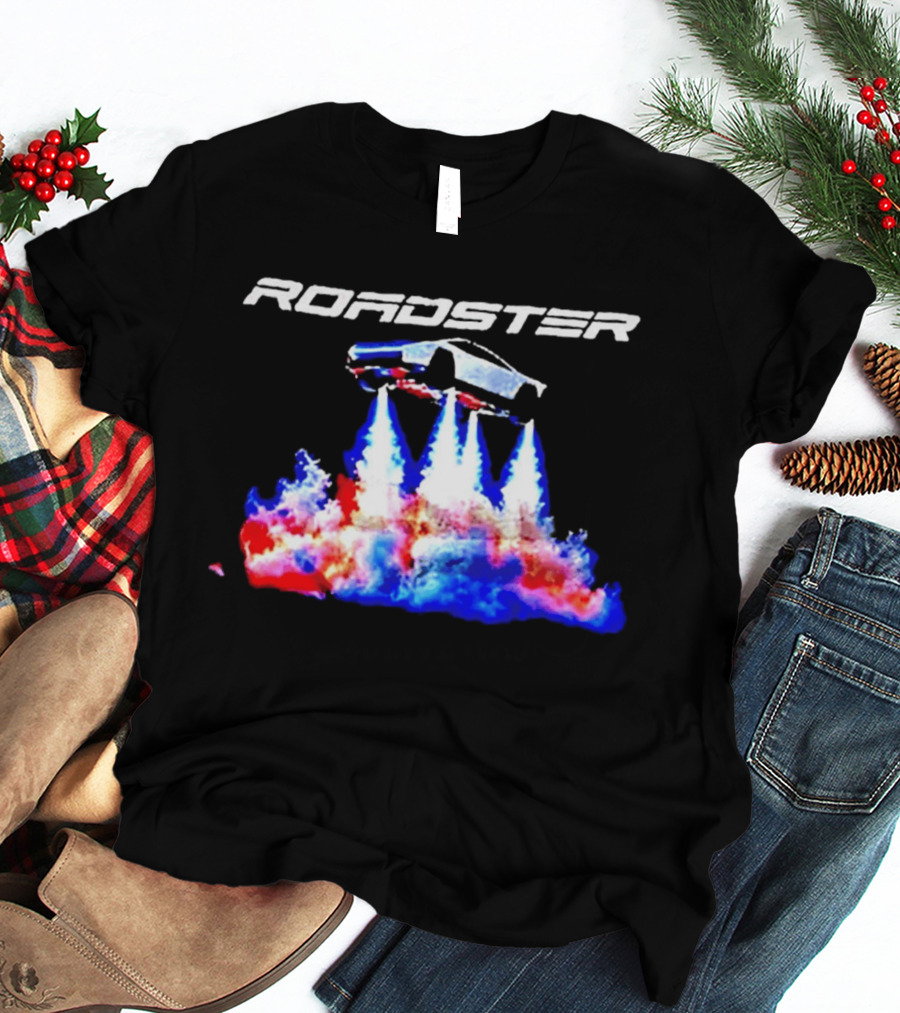 Flying Roadster 2026 Rocket Launch T-Shirt