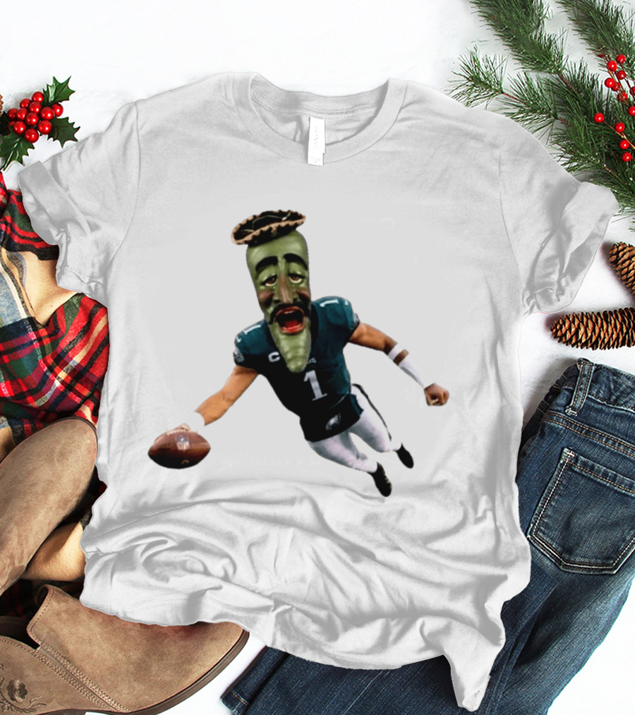 Jalen Hurts Jose Jalapeno Philadelphia Football Player Meme T-Shirt