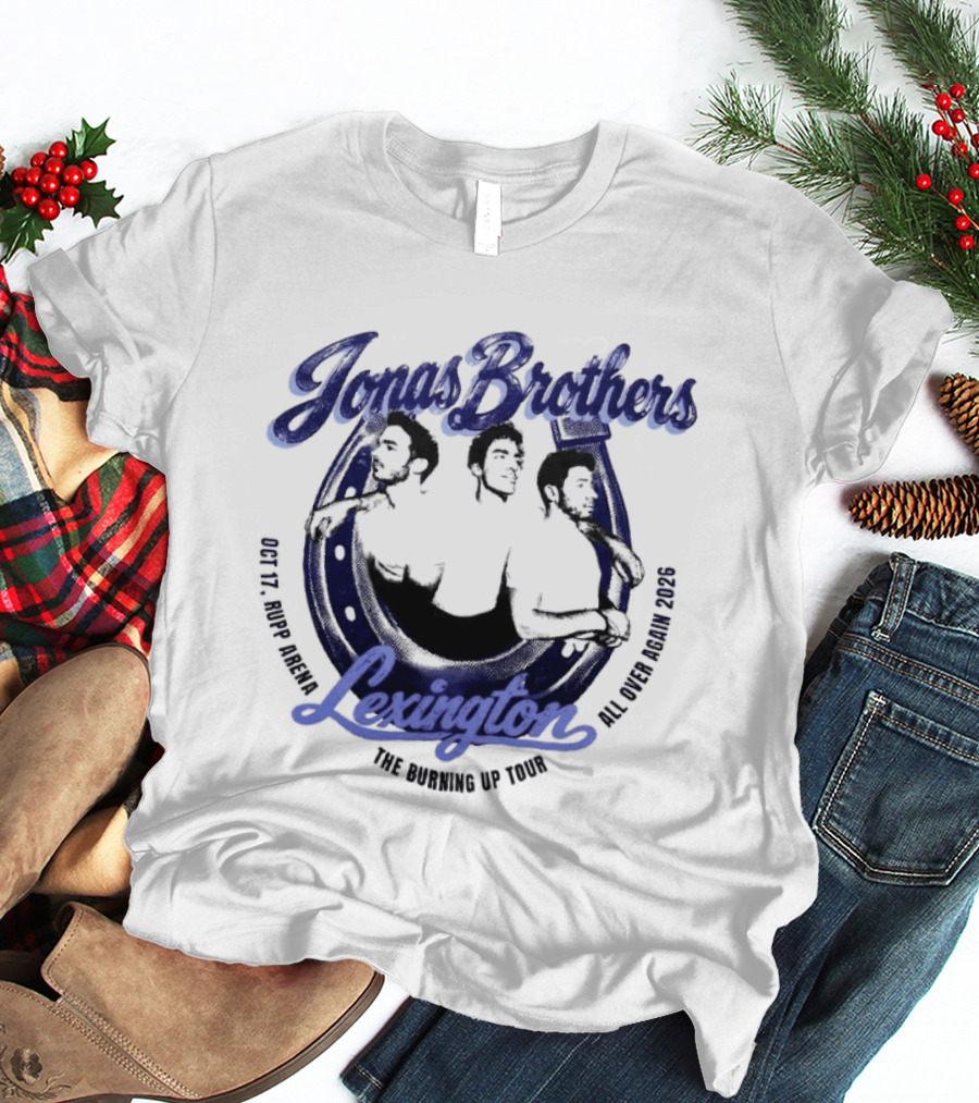Jonas Brothers Rupp Arena Lexington October 17th 2026 Tour T-Shirt
