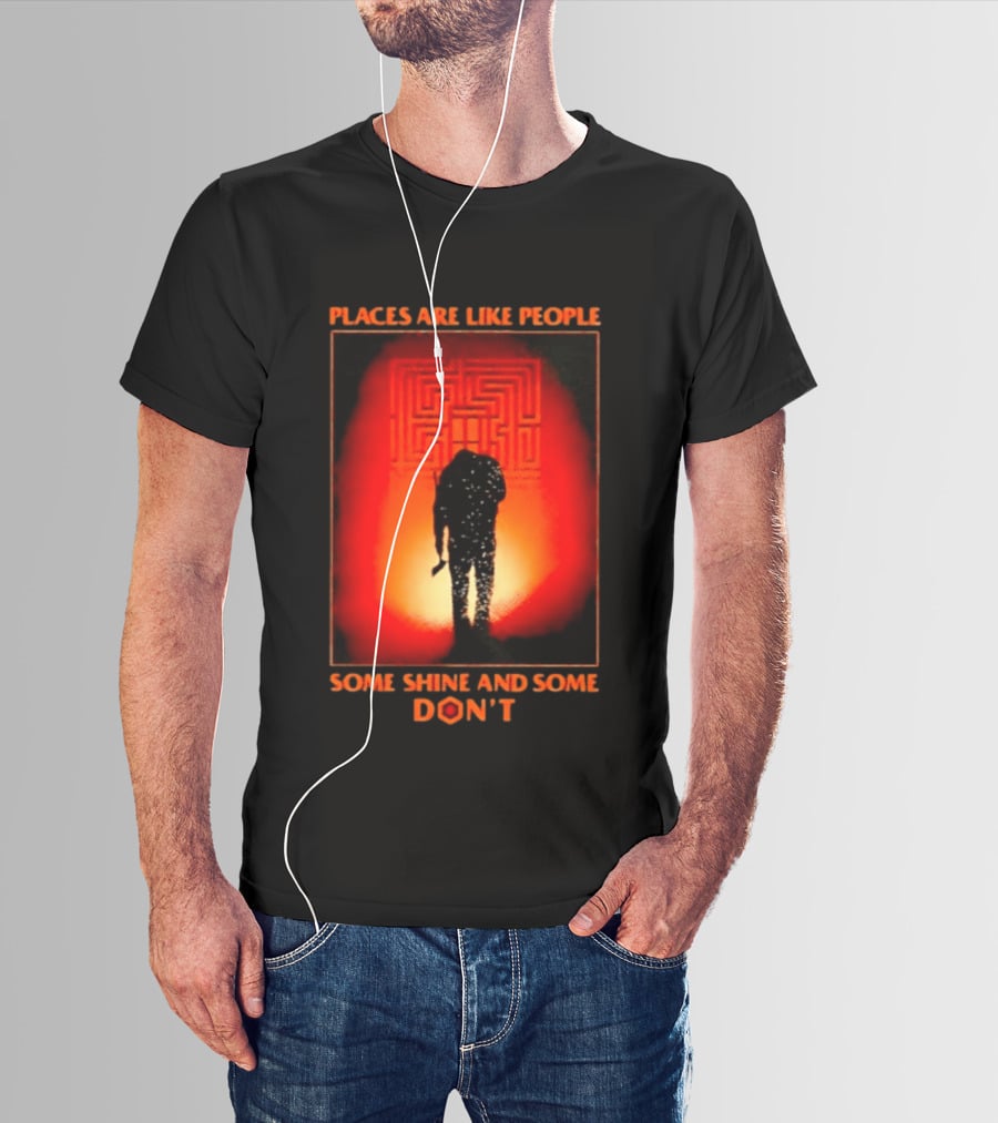 Places Are Like People Some Shine And Some Don't The Shining Maze T-Shirt