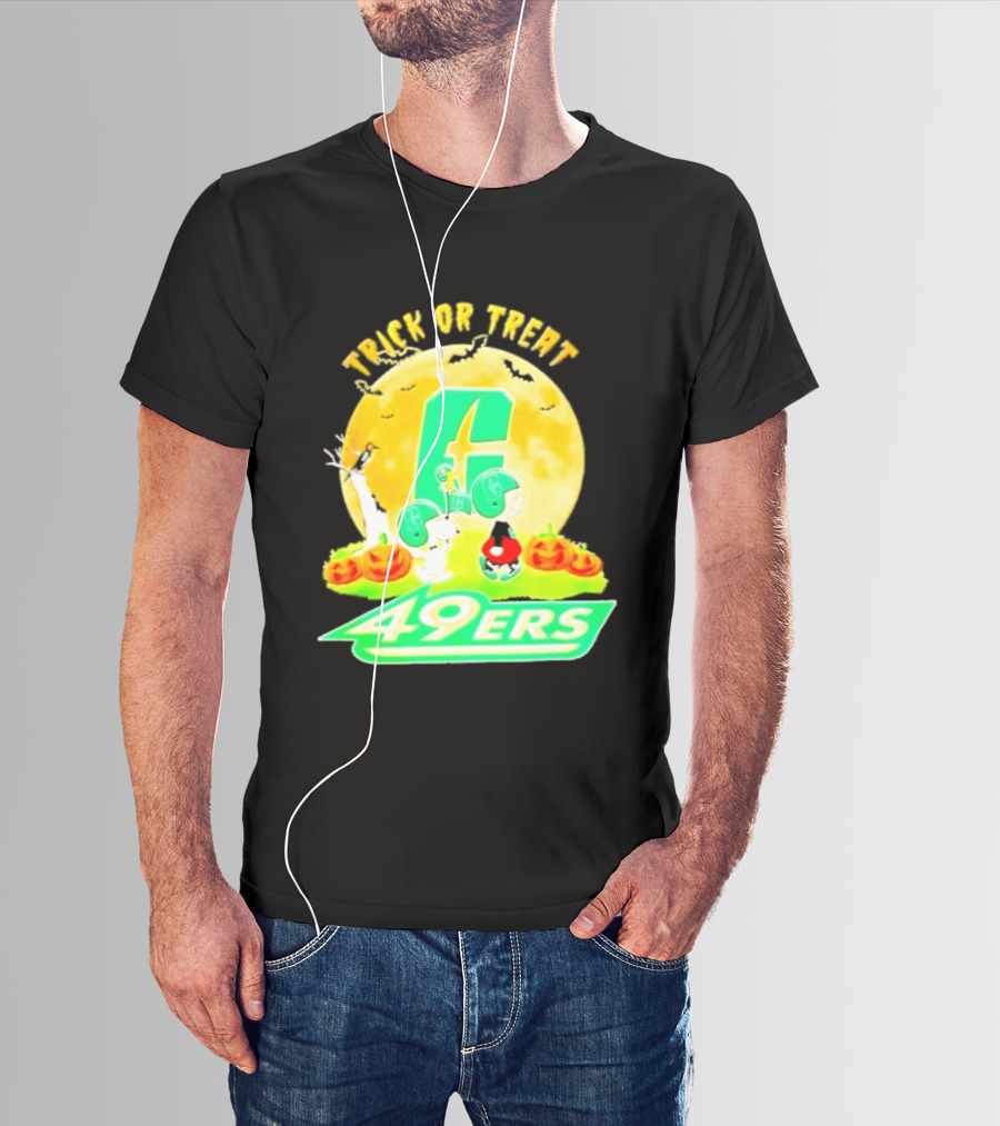 Charlotte 49ers Peanuts Trick Or Treat Halloween 2026 Abbey Road T-Shirt