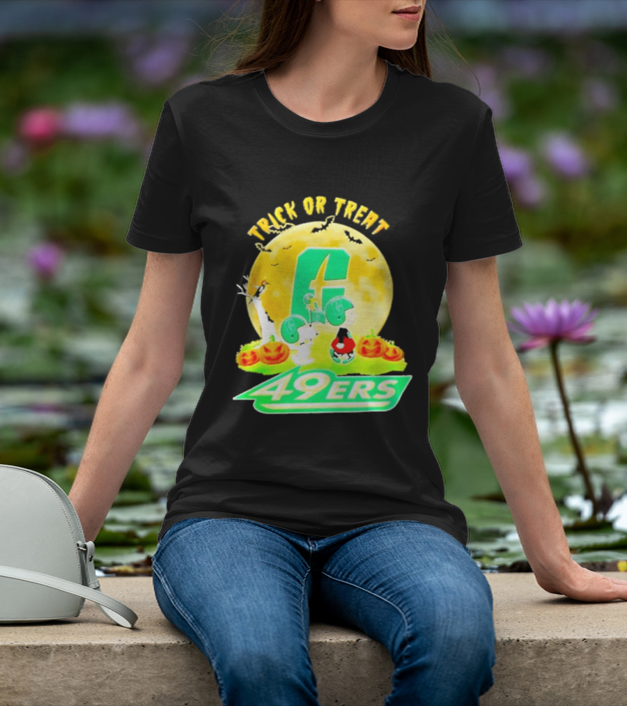 Charlotte 49ers Peanuts Trick Or Treat Halloween 2026 Abbey Road T-Shirt