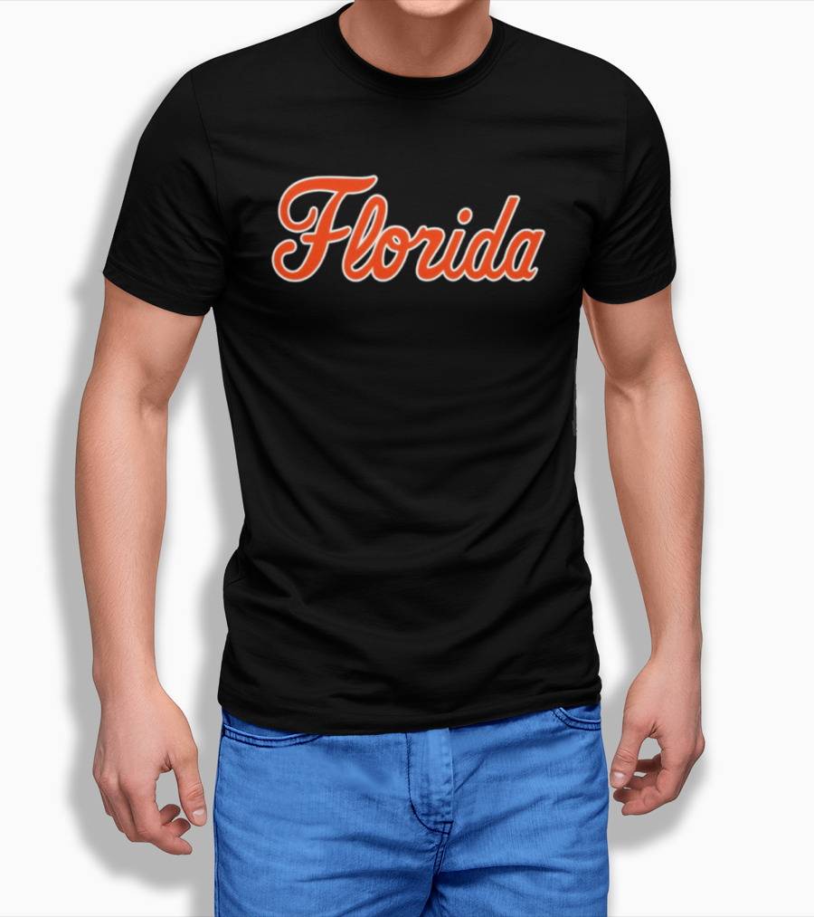 Florida Gators NCAA Football Script Retro Style 2026 T-Shirt