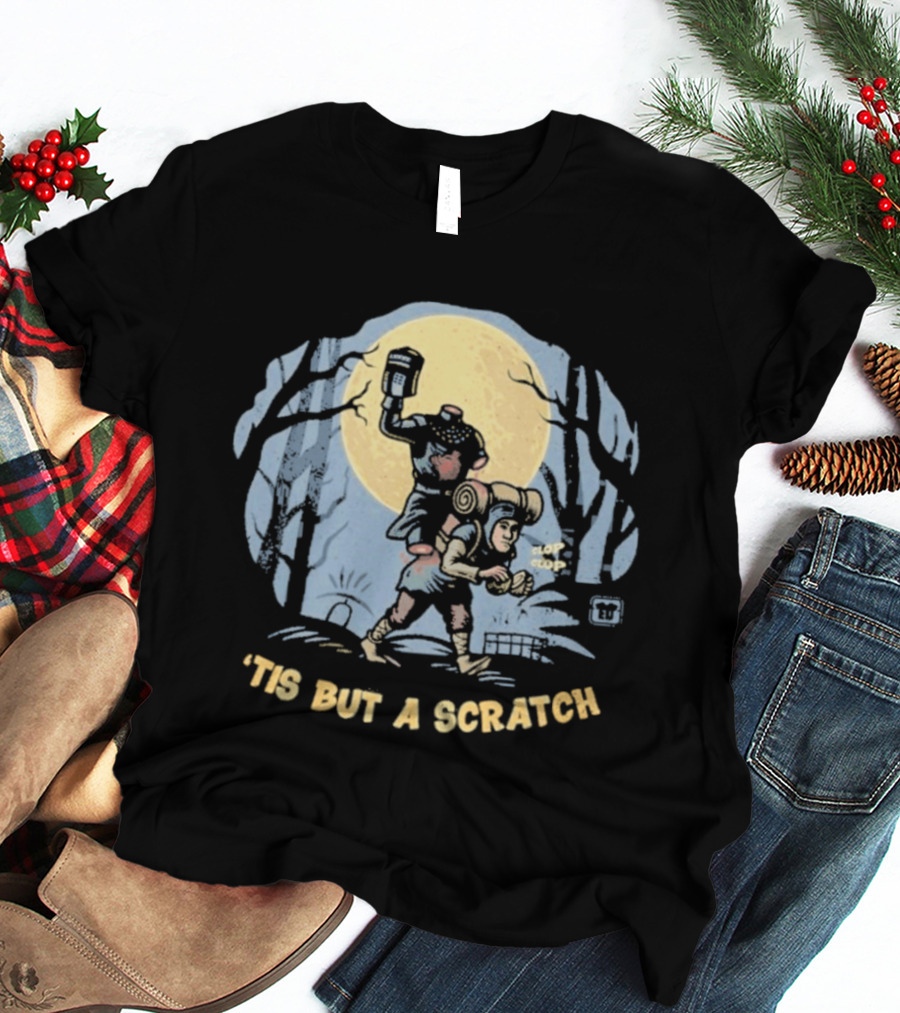 Tis But A Scratch Headless Horseman Knight T-Shirt