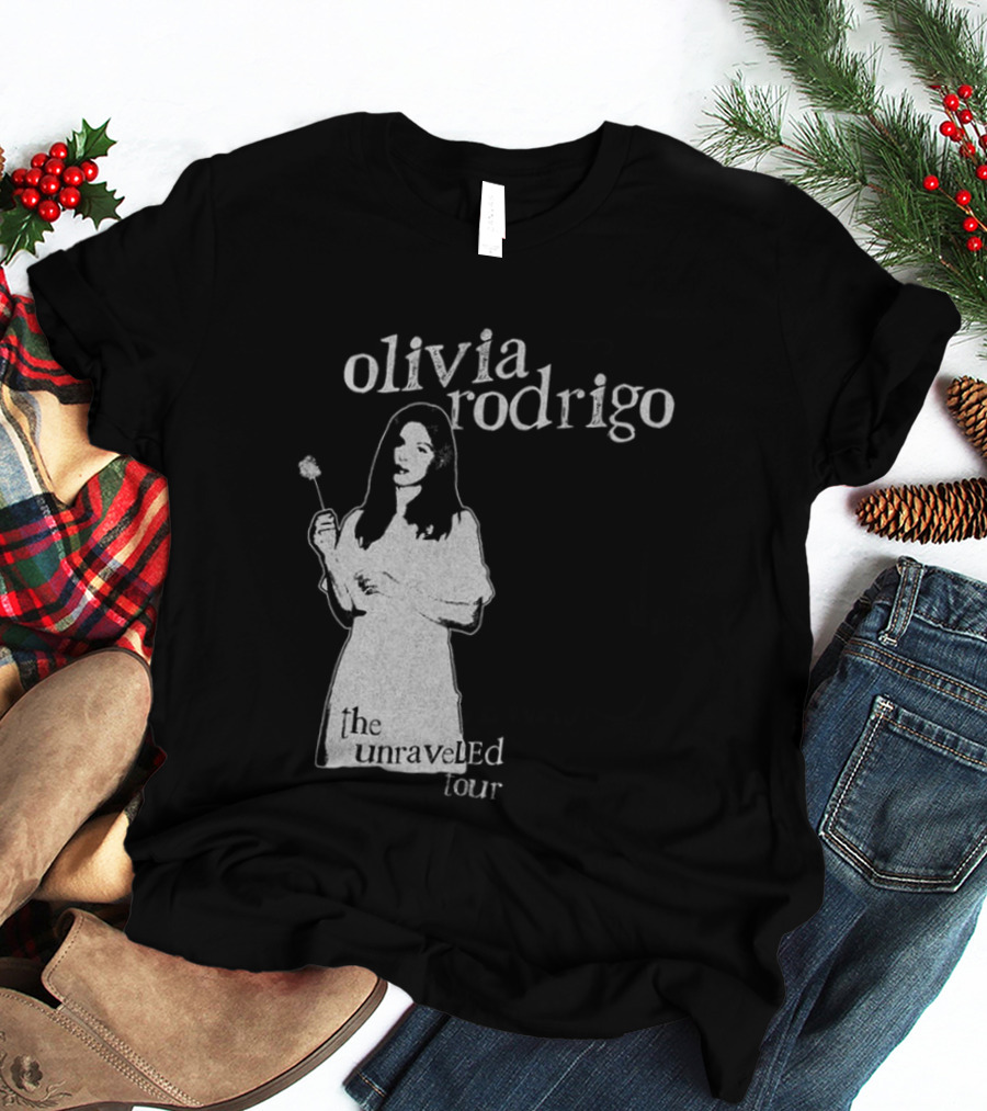 Olivia Rodrigo Unraveled Tour Dates 2026 2027 Dandelion T-Shirt
