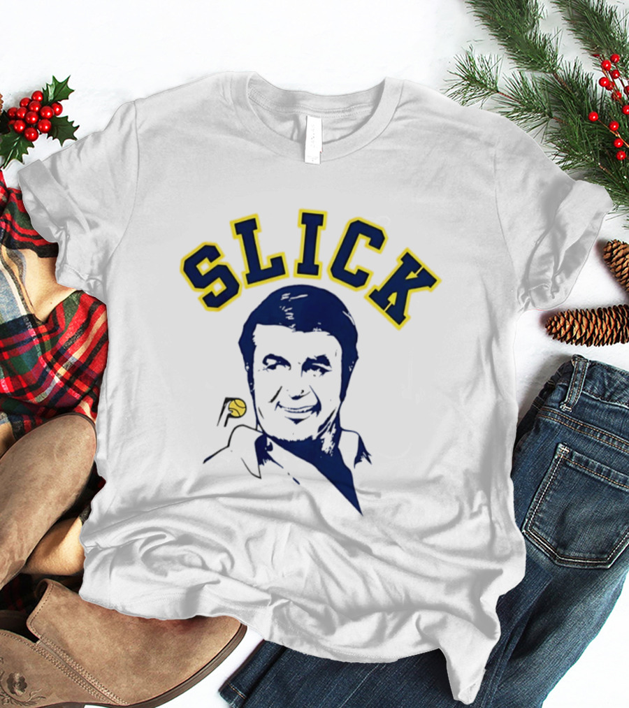 Slick Bobby Leonard Indiana Pacers Legend Basketball T-Shirt