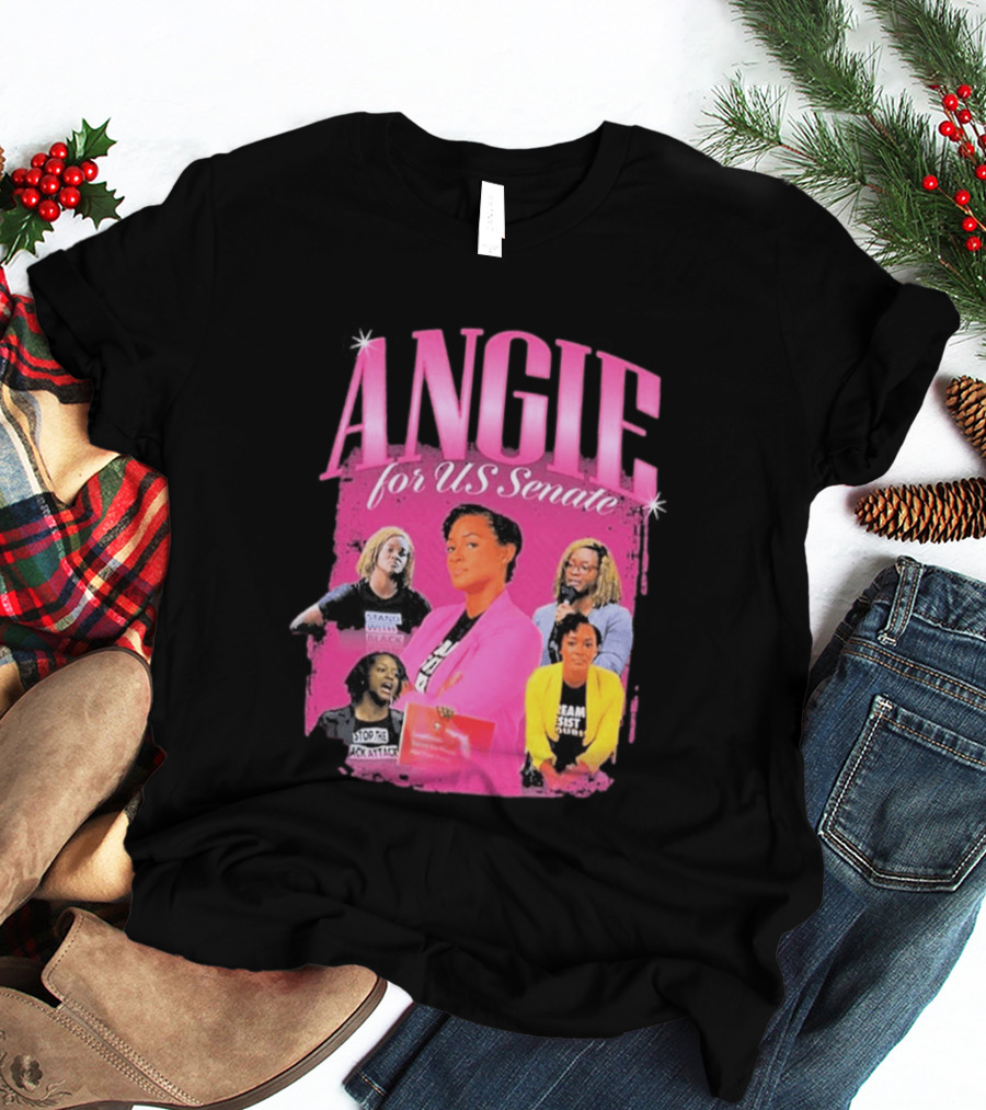 ANGIE For US Senate 2026 Empowerment Leadership Stand Resist Unify T-Shirt