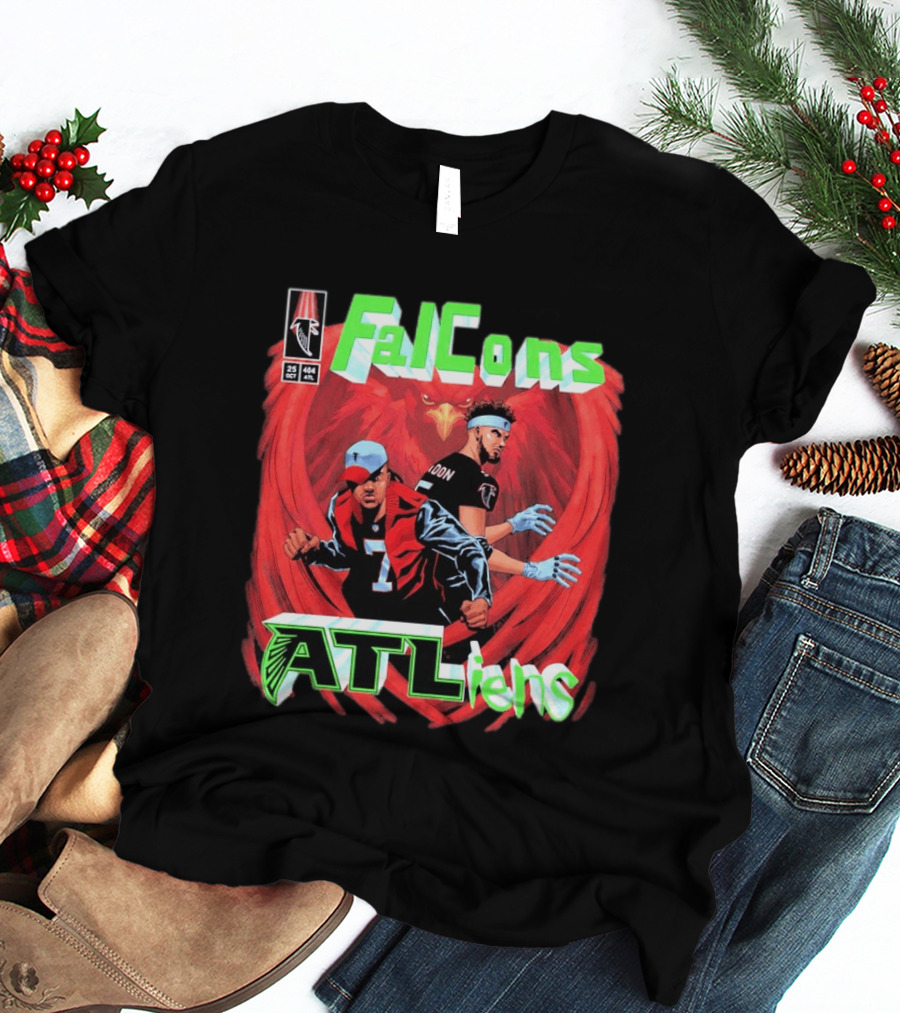 Atlanta Falcons FallCons OutKast ATLiens 30th Anniversary T-Shirt
