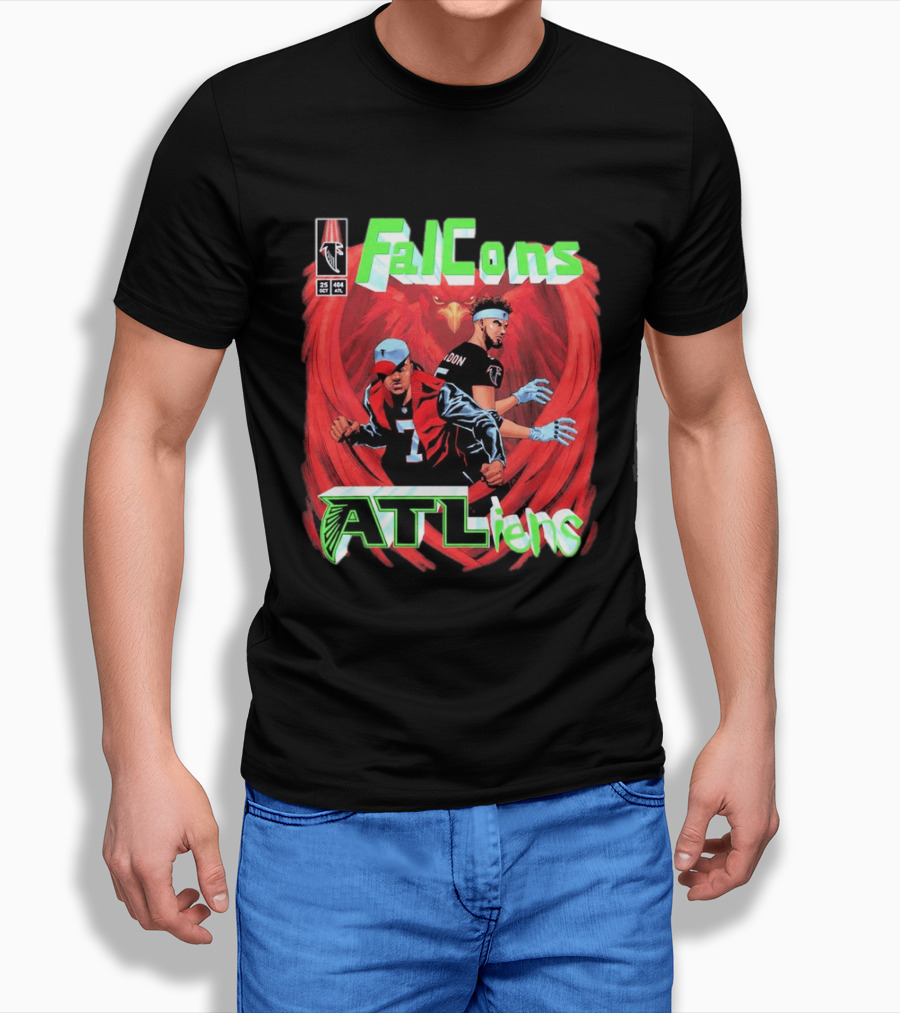 Atlanta Falcons FallCons OutKast ATLiens 30th Anniversary T-Shirt