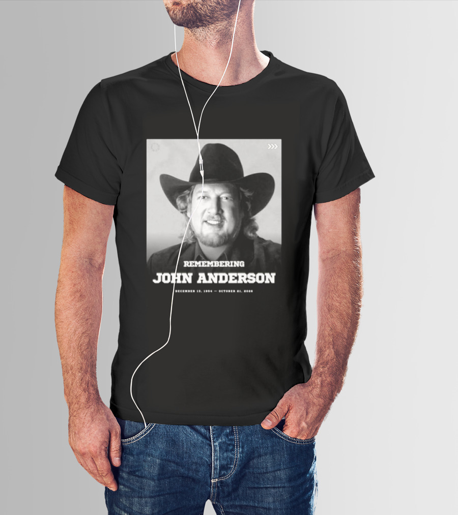 Remembering John Anderson December 13 1954 October 21 2026 T-Shirt