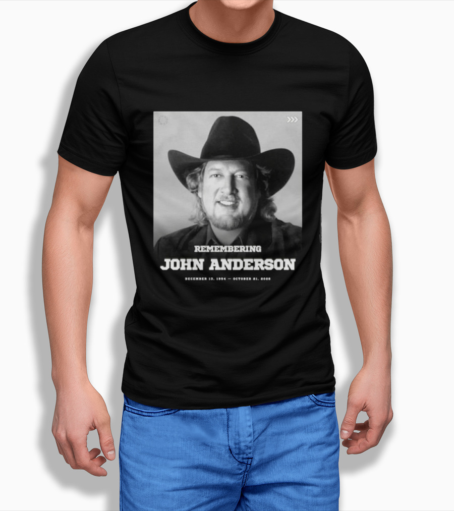 Remembering John Anderson December 13 1954 October 21 2026 T-Shirt