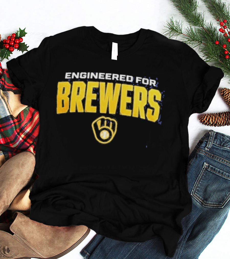Engineers For Brewers 2026 Baseball Glove T-Shirt