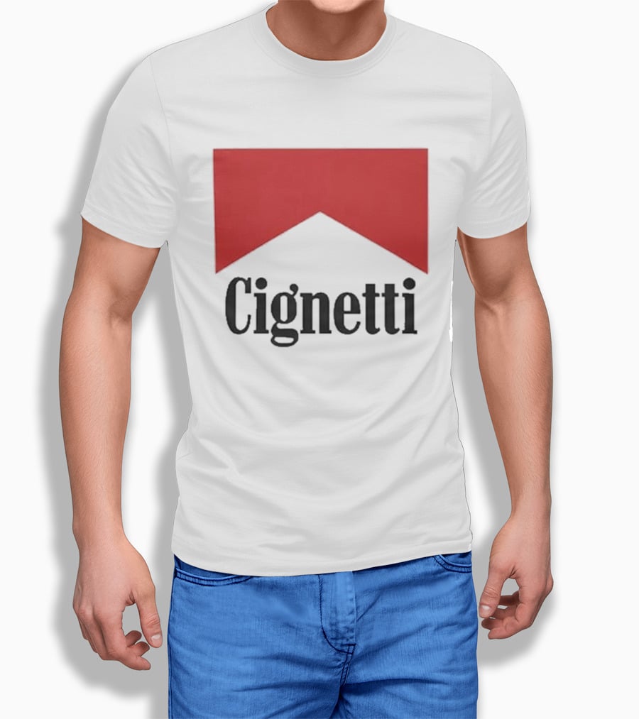Cignetti Cigarette Red Banner T-Shirt