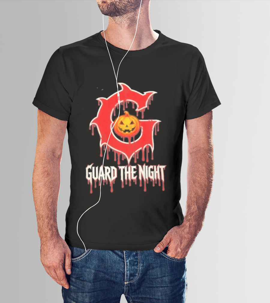 Cleveland Guardians Guard Of The Night Halloween 2026 Pumpkin G T-Shirt