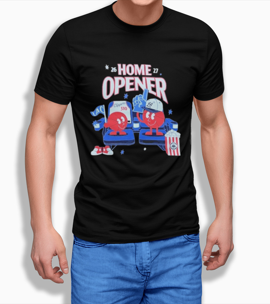 Los Angeles Clippers Home Opener 2026 27 LAC Clippers 310 T-Shirt
