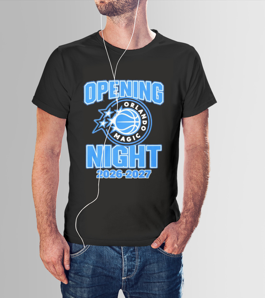 Opening Night 2026 2027 Orlando Magic Basketball Event T-Shirt