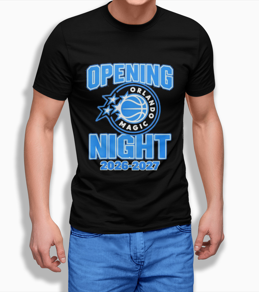 Opening Night 2026 2027 Orlando Magic Basketball Event T-Shirt
