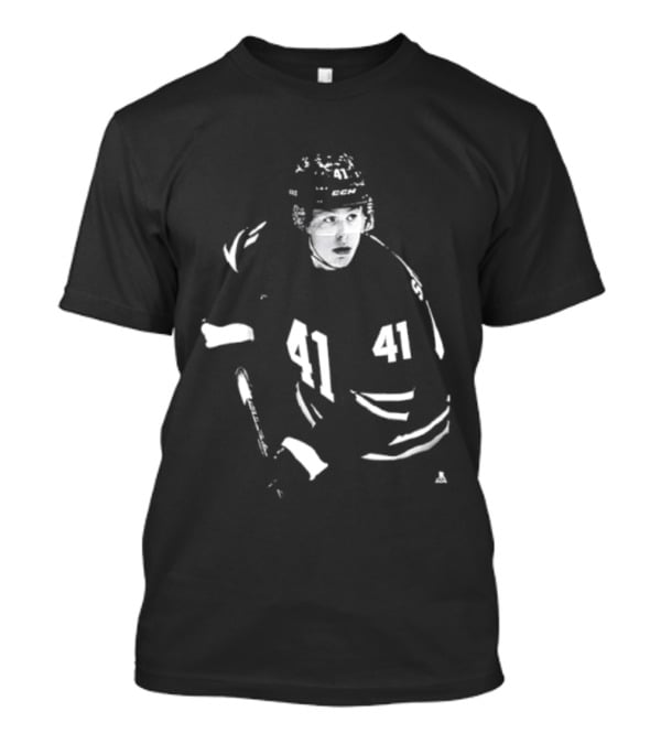 Ivar Stenberg San Jose Sharks No 41 Memorial T-Shirt
