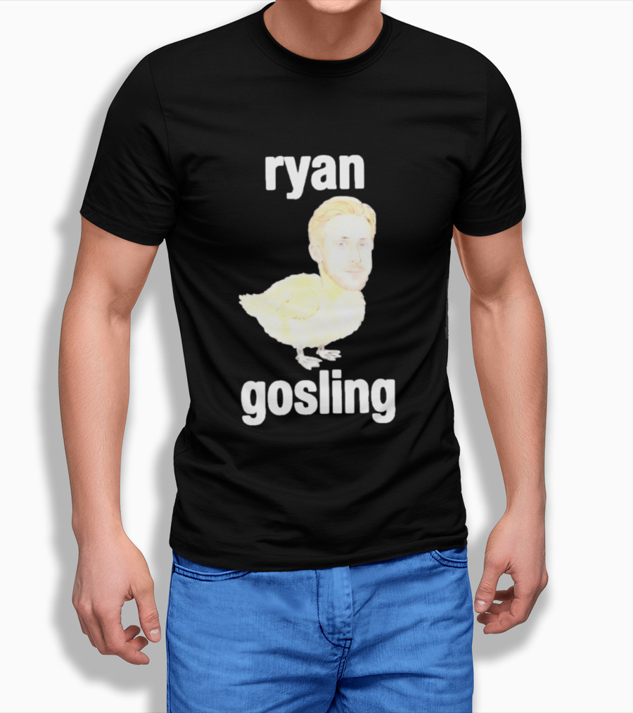 Ryan Gosling Meme Goose Drawing T-Shirt