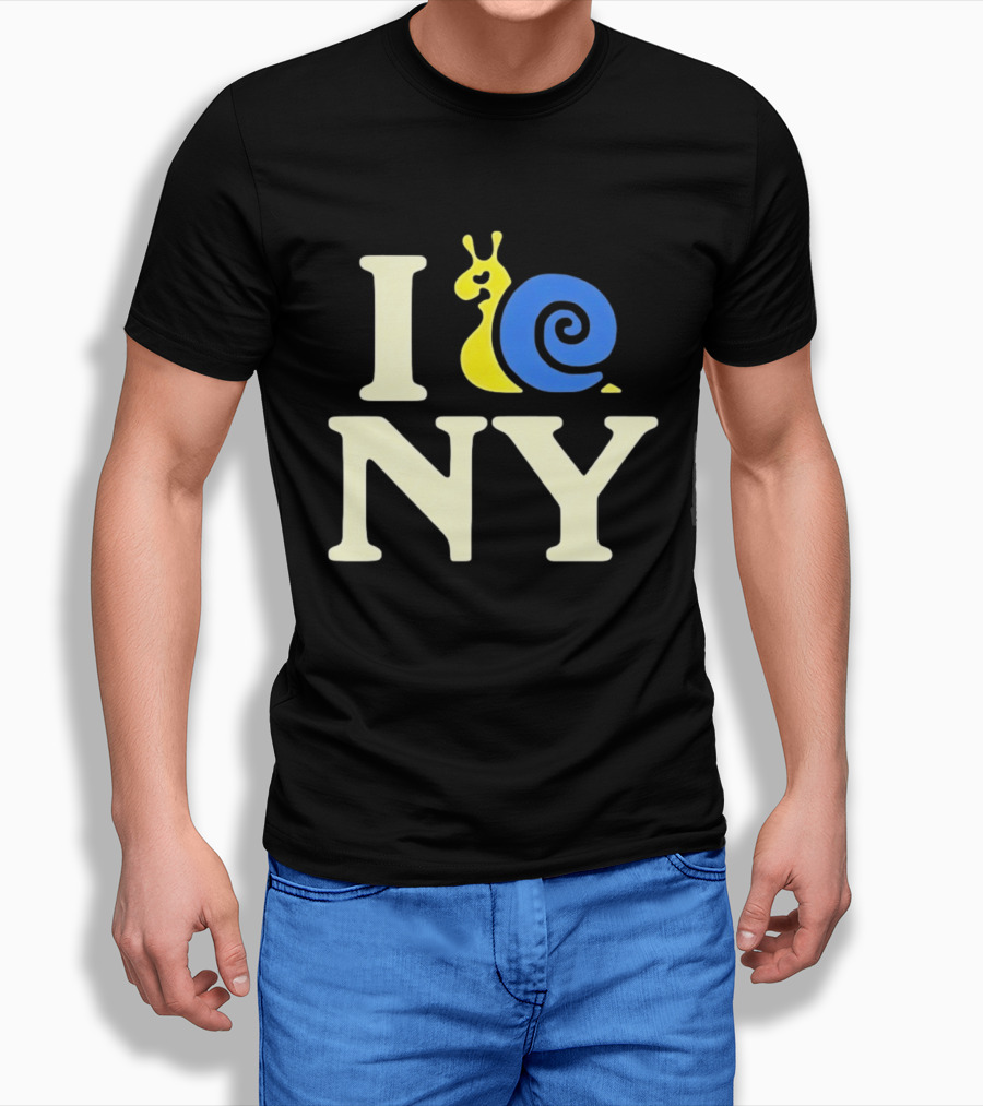 I Snail NY Playful Twist On Iconic NYC T-Shirt