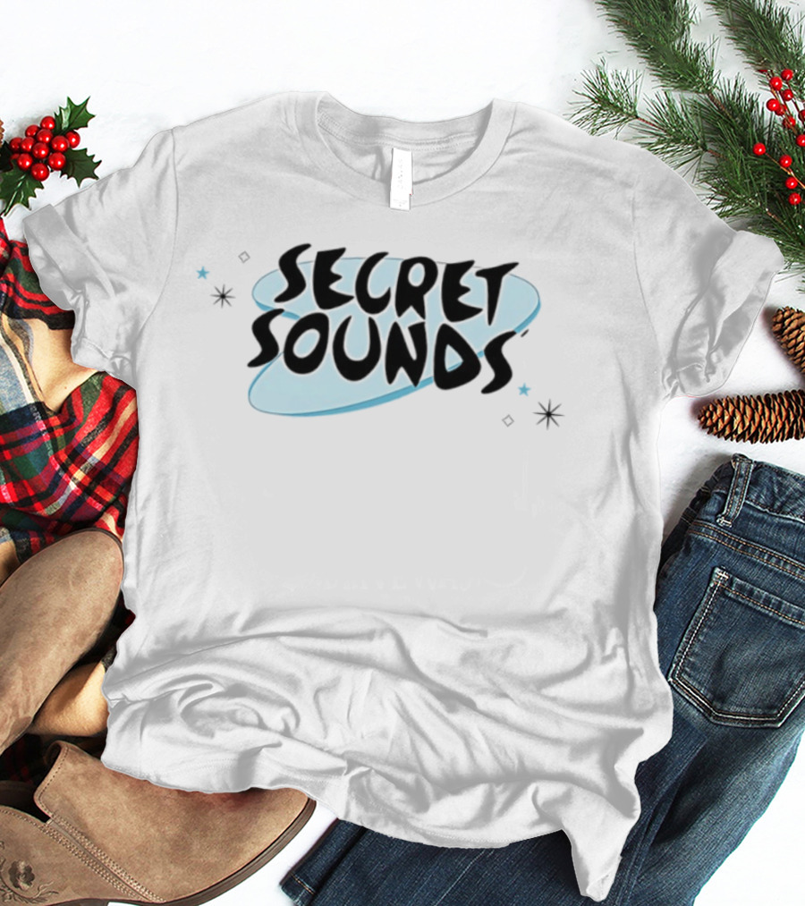 Dave Grohl Secret Sounds Starburst Blue Oval T-Shirt