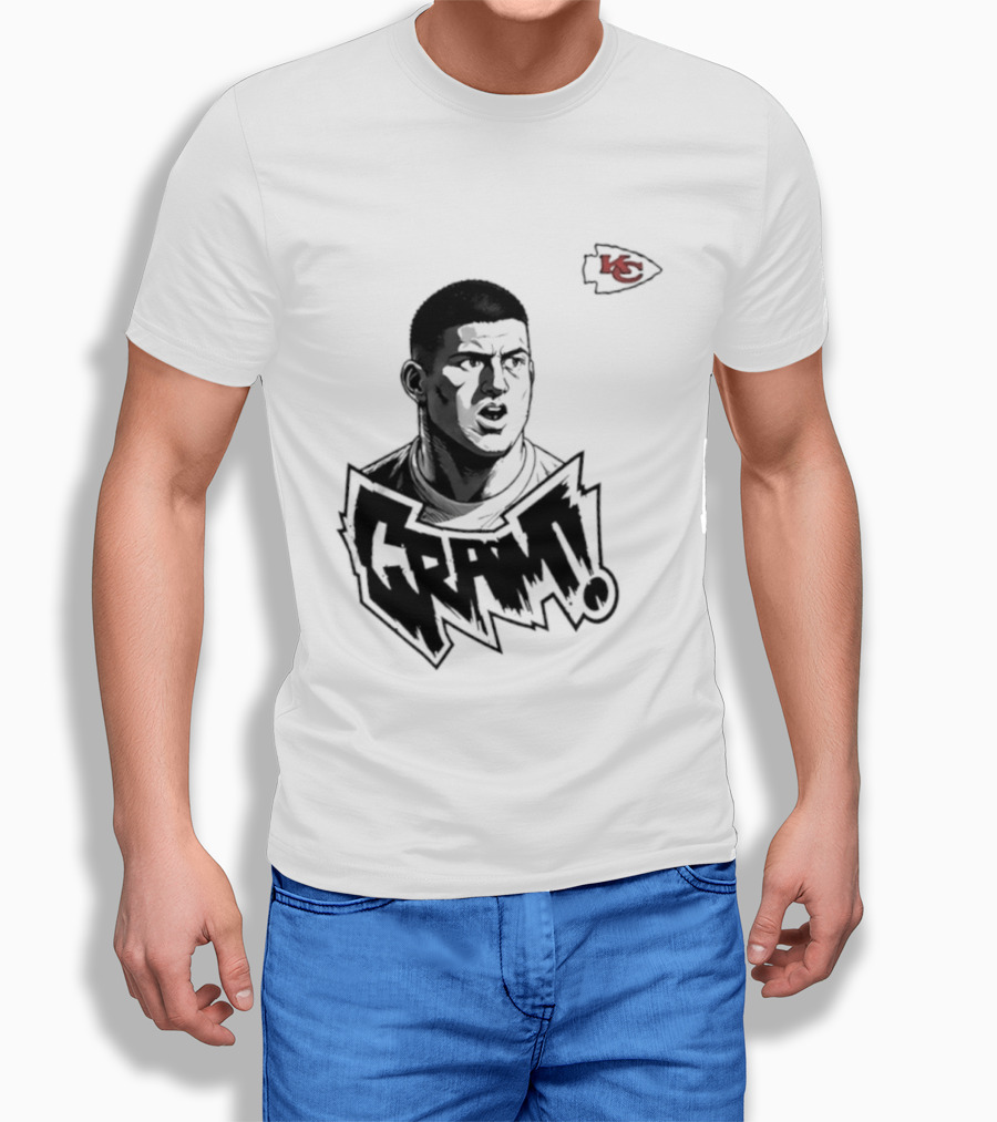 George Karlaftis KC Chiefs Cram 2026 Football T-Shirt