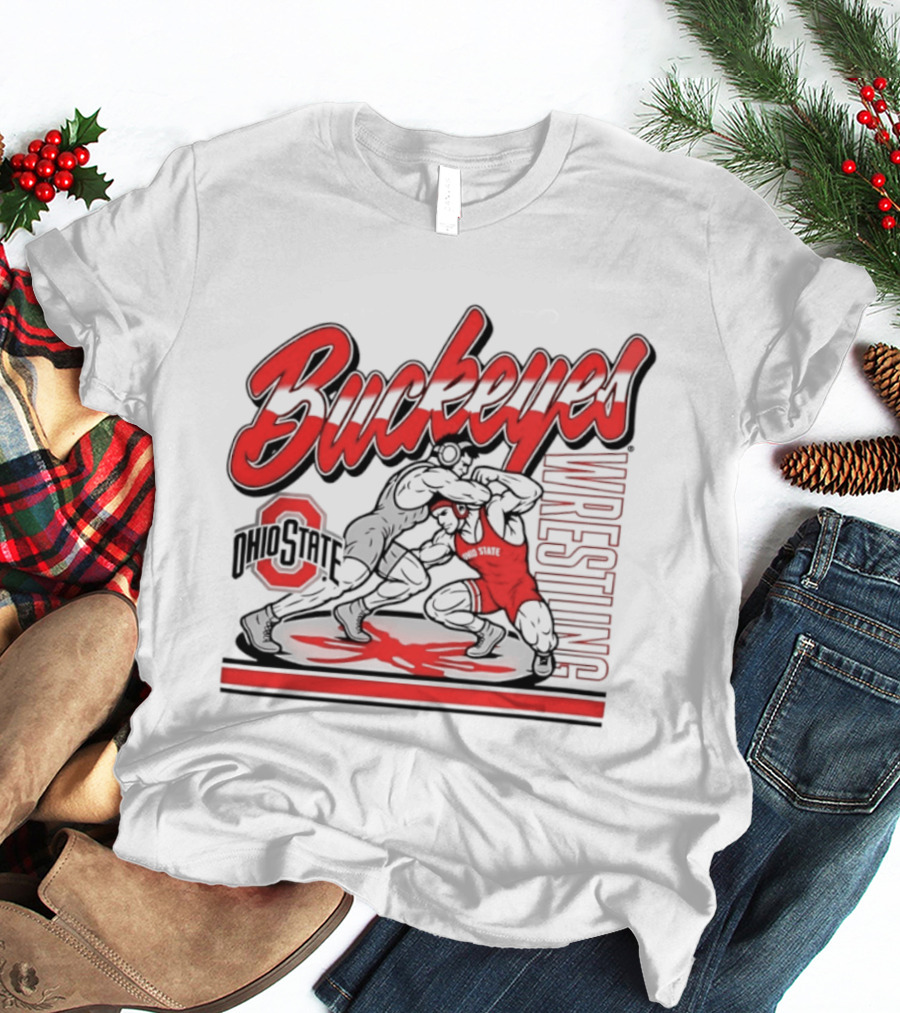 Ohio State Buckeyes Wrestling Buckeyes Faceoff T-Shirt