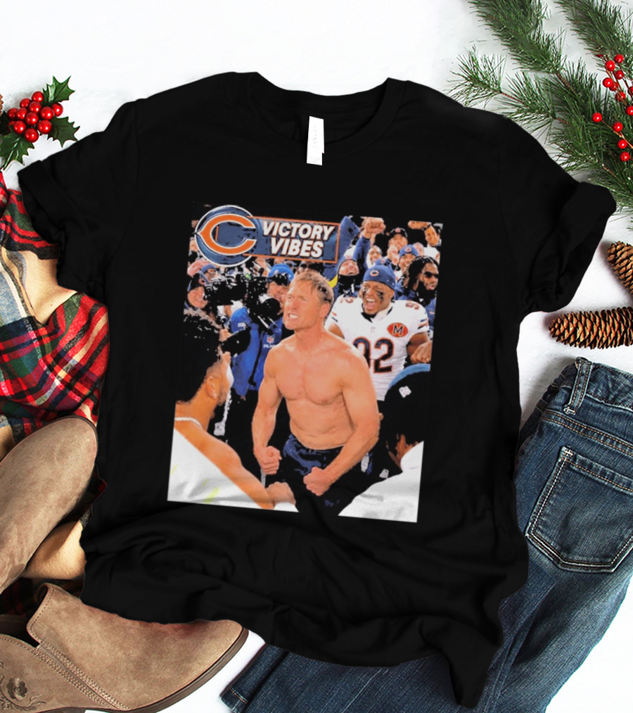 Chicago Bears Victory Vibes Ben Johnson Less 2026 T-Shirt