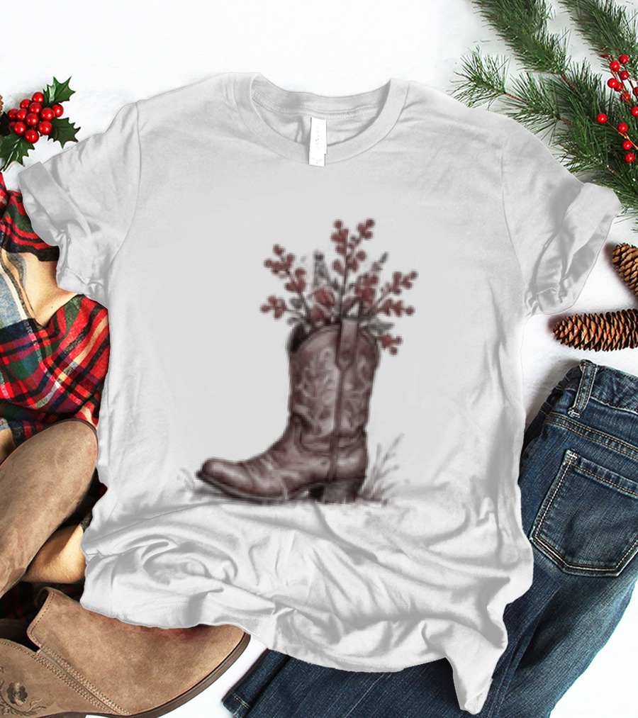 Alabama Snoopy Dixieland Delight Cowboy Christmas Country Music Lovers T-Shirt