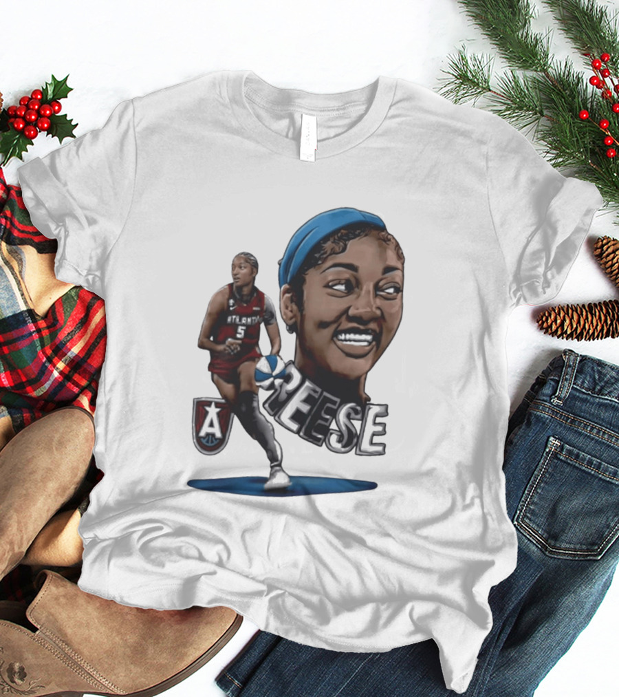 Angel Reese 5 Atlanta Basketball Reese T-Shirt
