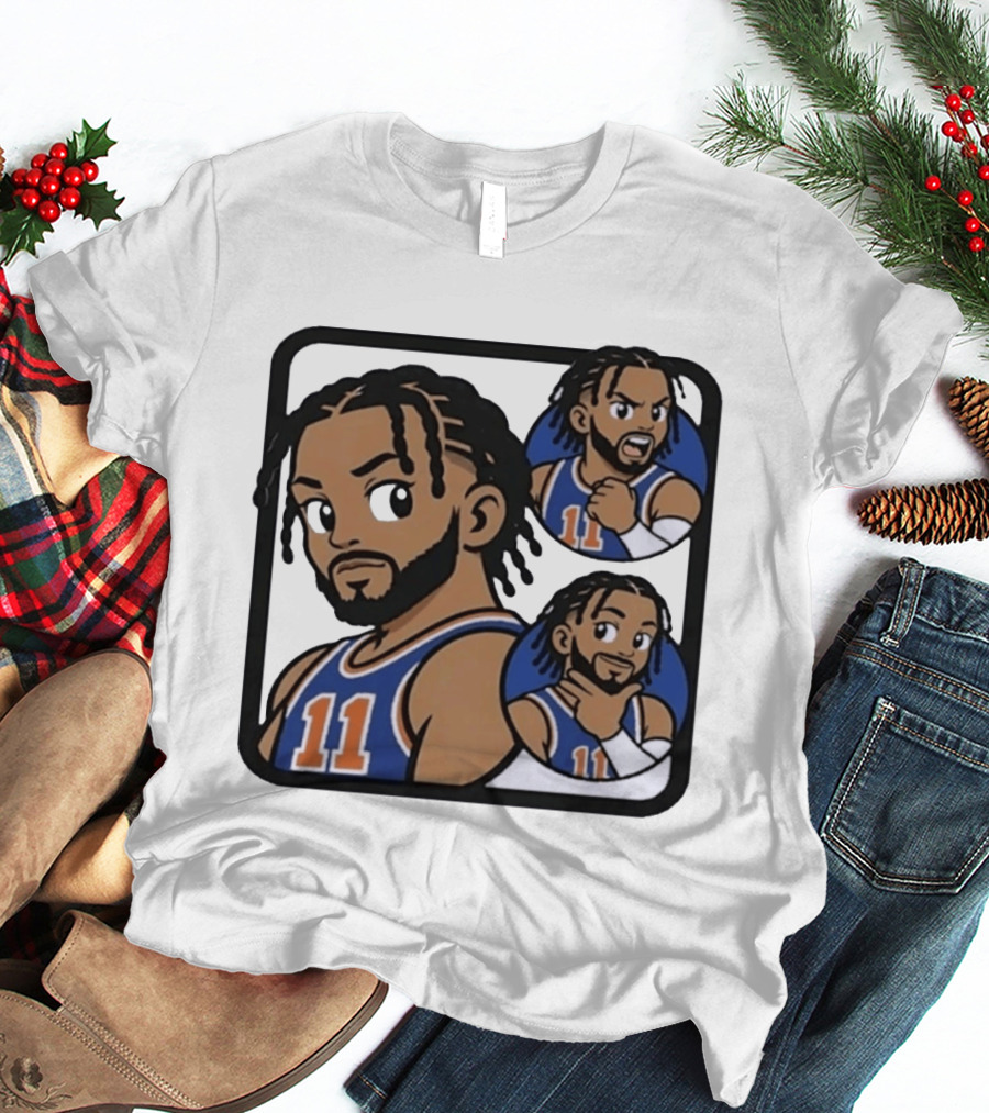 Jalen Brunson Anime Knicks Basketball 11 T-Shirt
