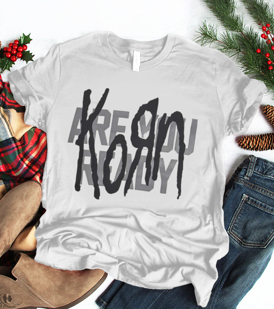 Korn Are You Ready 2026 Tour T-Shirt