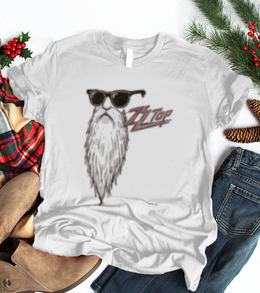 ZZ Top Snoopy Sharp Dressed Man Blues Rock Lovers Rugged Beard Band T-Shirt