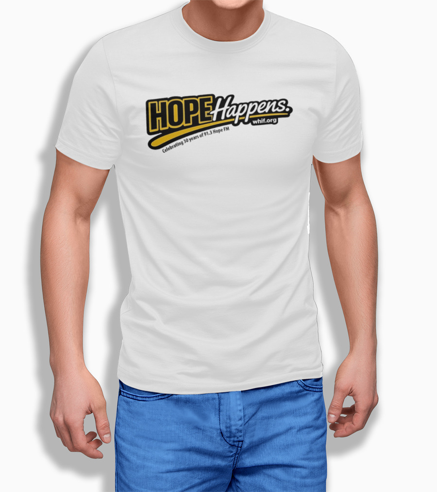 Celebrating 30 Years Of Hope Happens 91.3 Hope FM T-Shirt