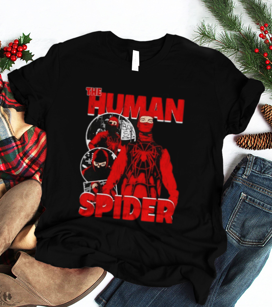 The Human Spider Man Peter Parker Comic T-Shirt