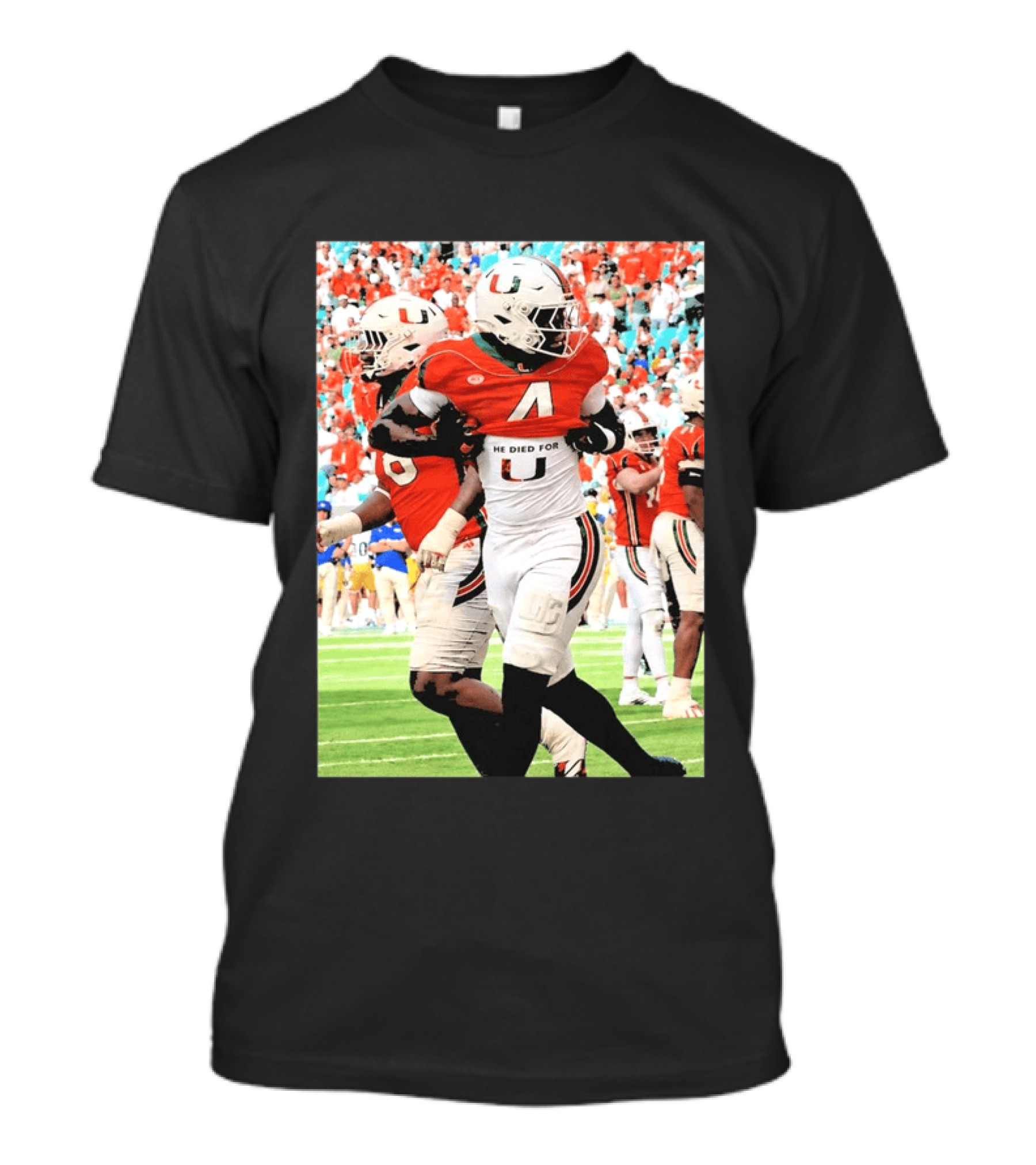 Mark Fletcher Jr Miami Hurricanes Football He Died For U T-Shirt