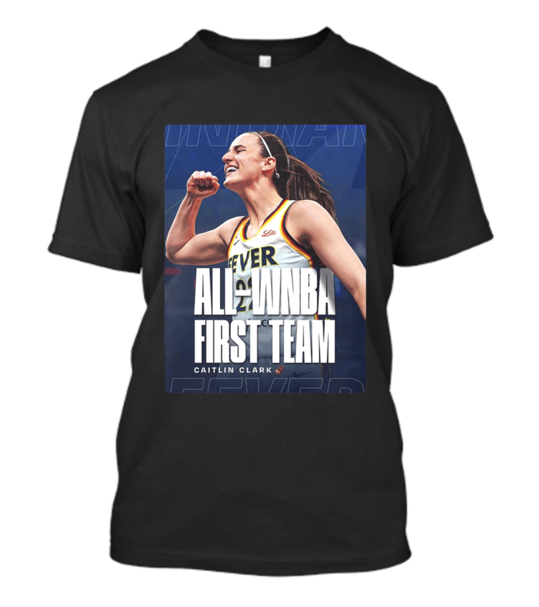 Caitlin Clark All WNBA First Team Indiana Fever 2026 T-Shirt