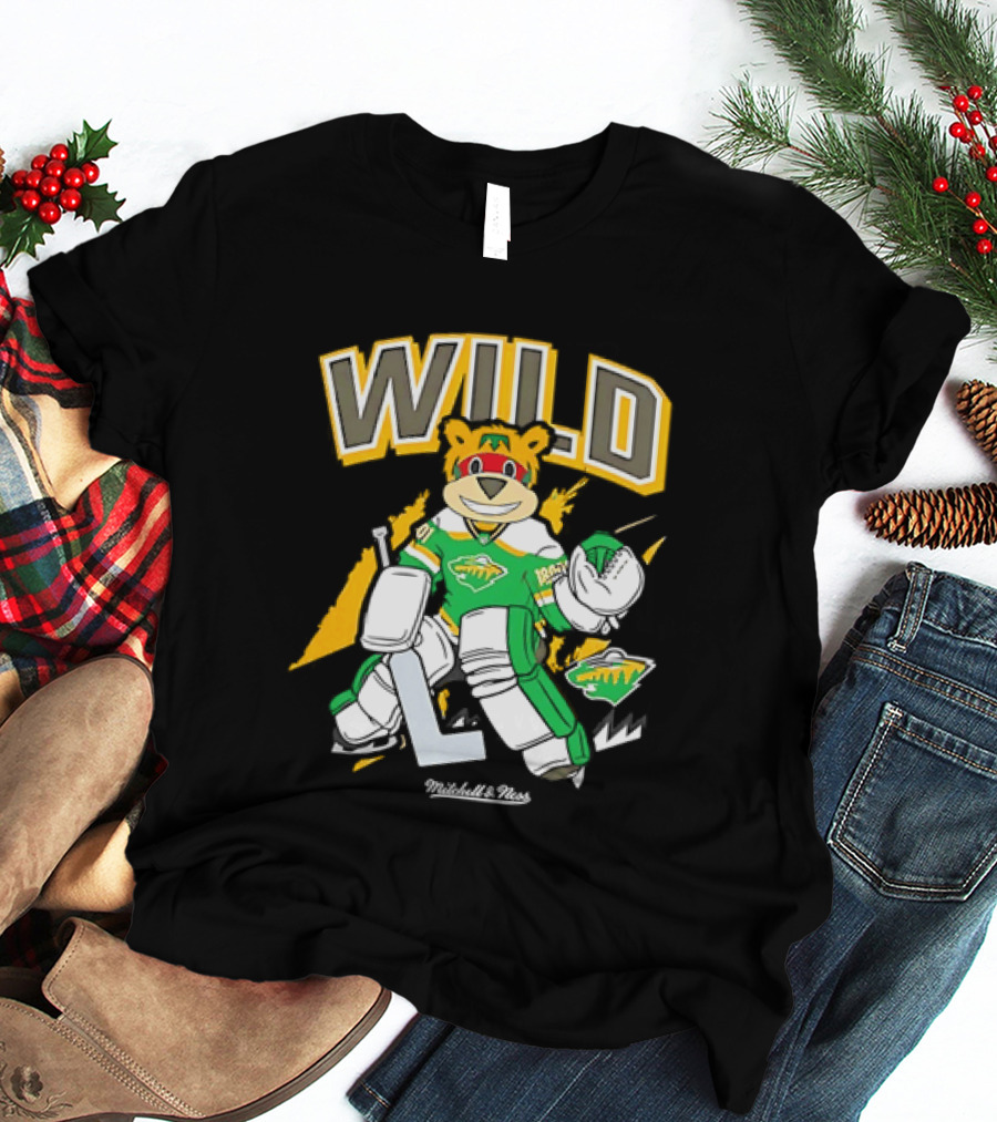 Nordy Minnesota Wild 2026 NHL Hockey Goalie Fan T-Shirt