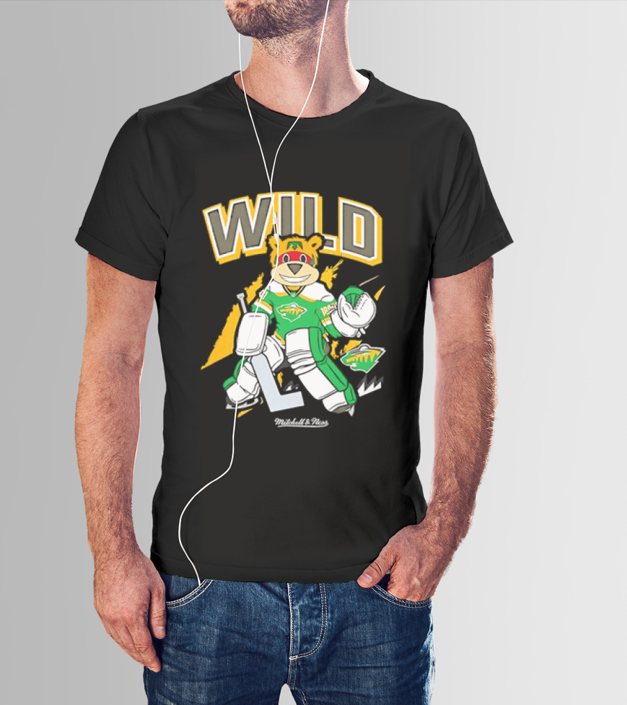 Nordy Minnesota Wild 2026 NHL Hockey Goalie Fan T-Shirt