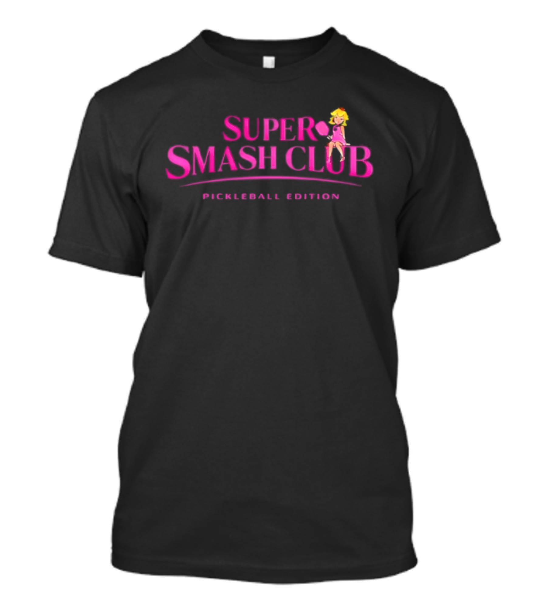Super Smash Club Princess Peach Pickleball Edition T-Shirt