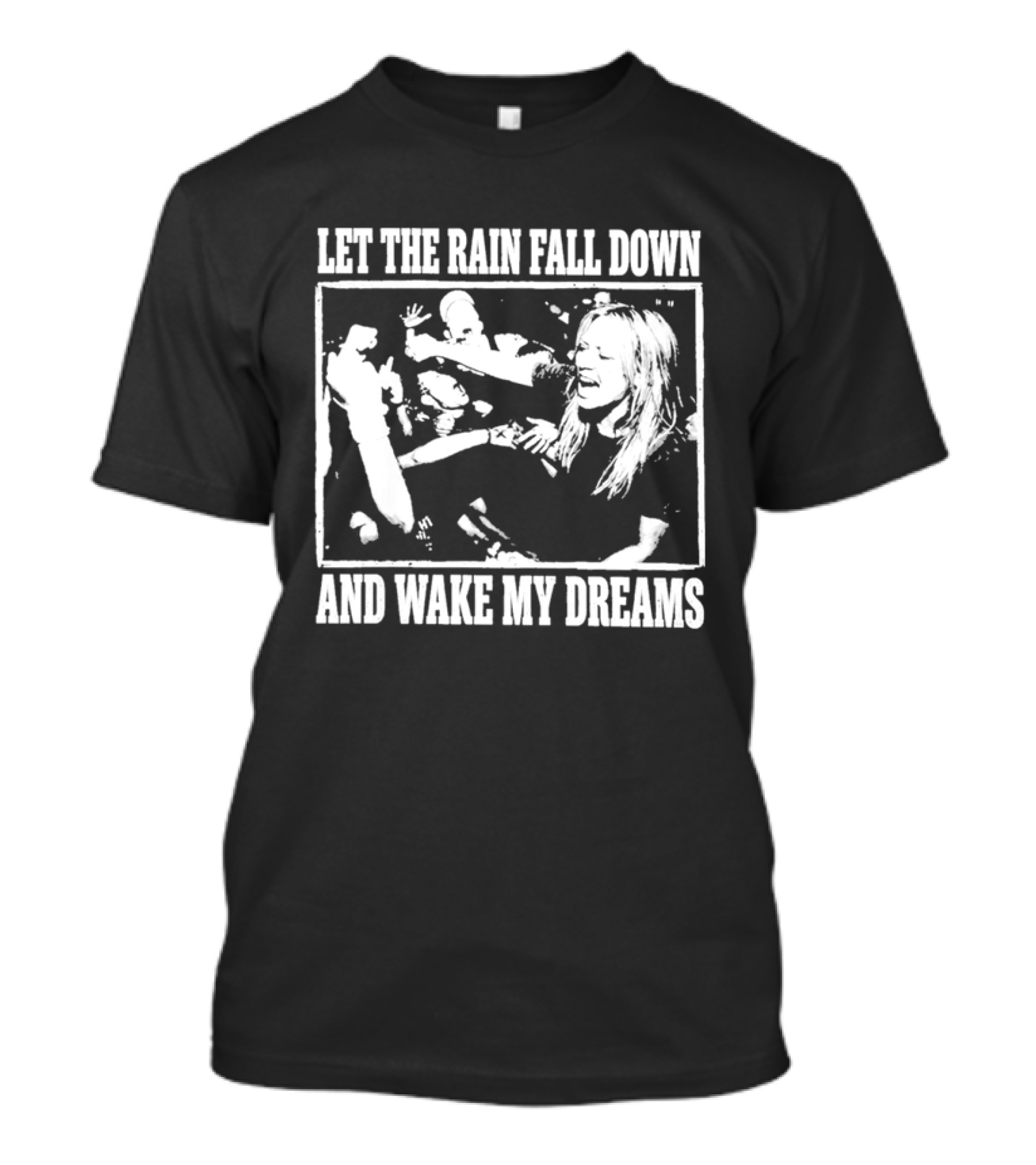 Let The Rain Fall Down And Wake My Dreams Hilary Duff Come Clean T-Shirt