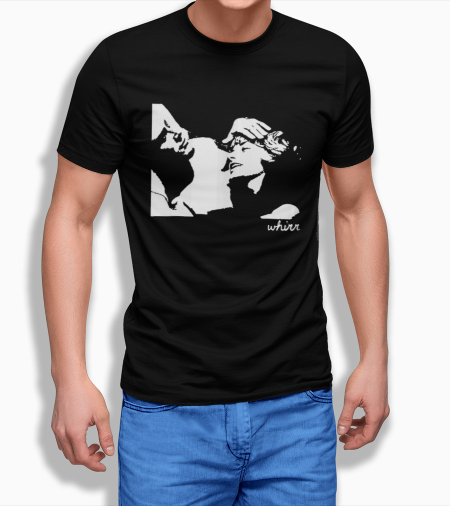 Whirr I Want You Around Album Inspired Graphic 2 Sided T-Shirt
