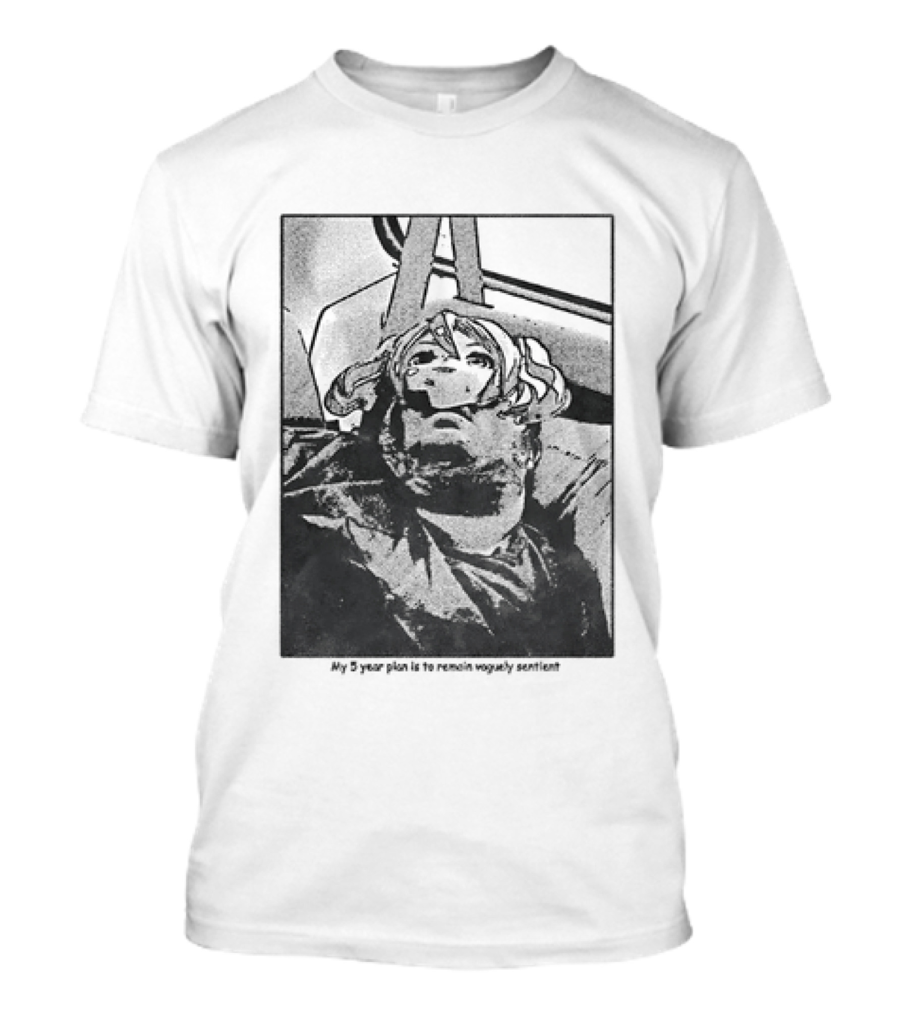 Stay Vaguely Sentient Five Year Plan T-Shirt