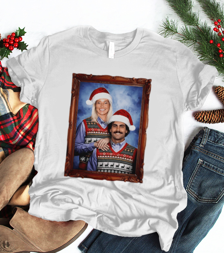 Stepbrother 2026 Christmas Ugly Sweater Santa Hat Meme T-Shirt