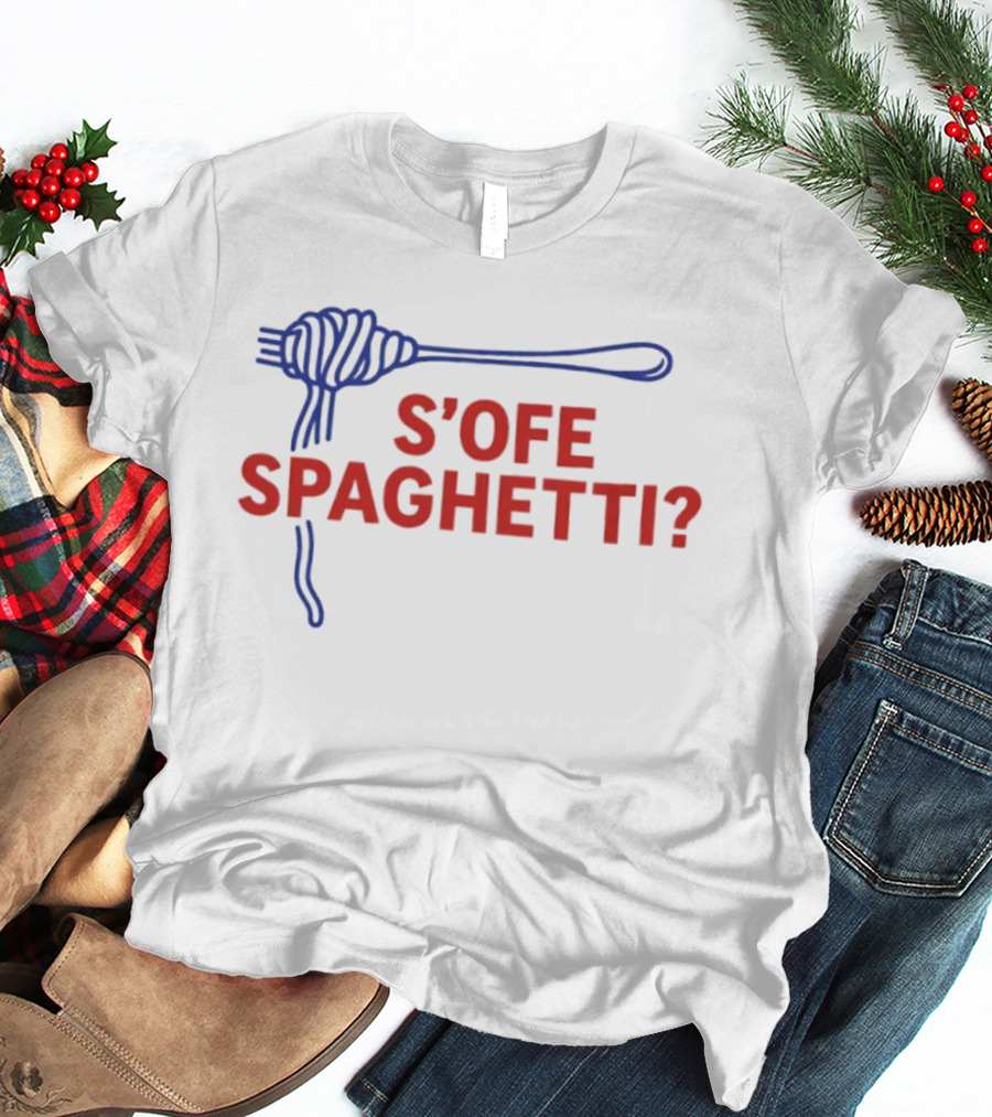S'ofe Spaghetti Classic Fork T-Shirt