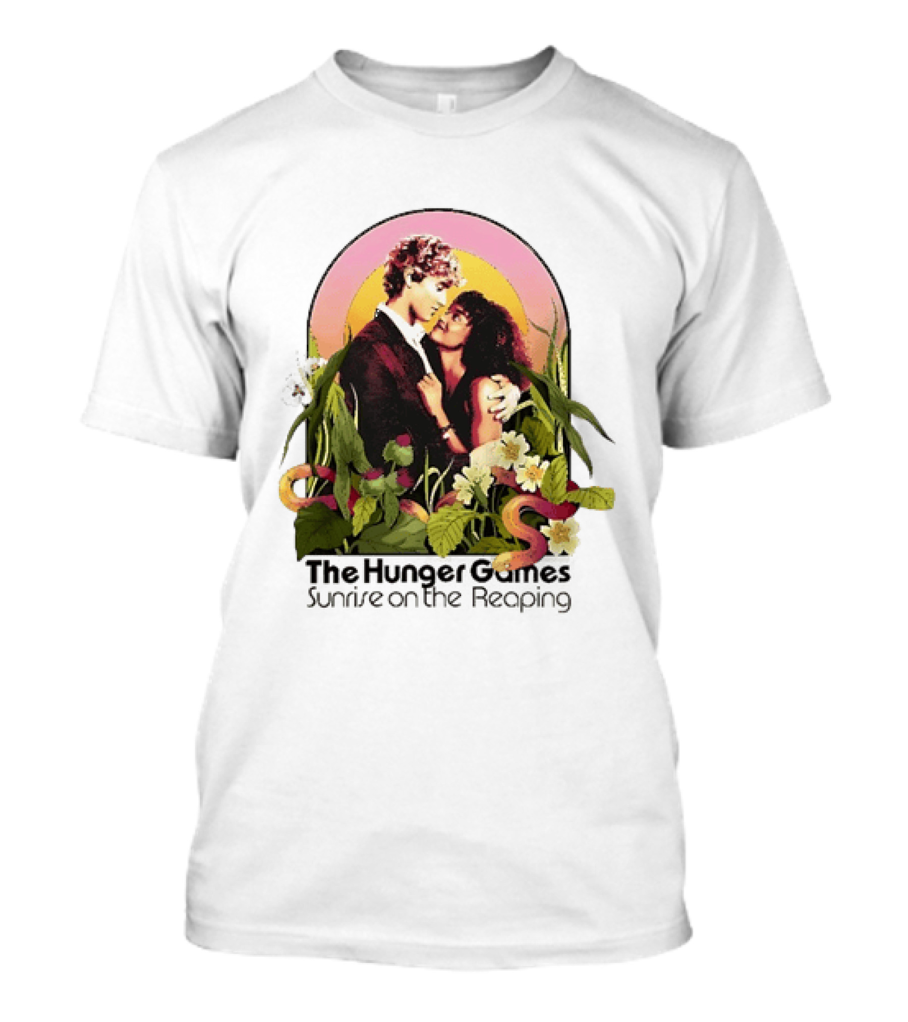 The Hunger Games Sunrise On The Reaping Blossoming Connection T-Shirt