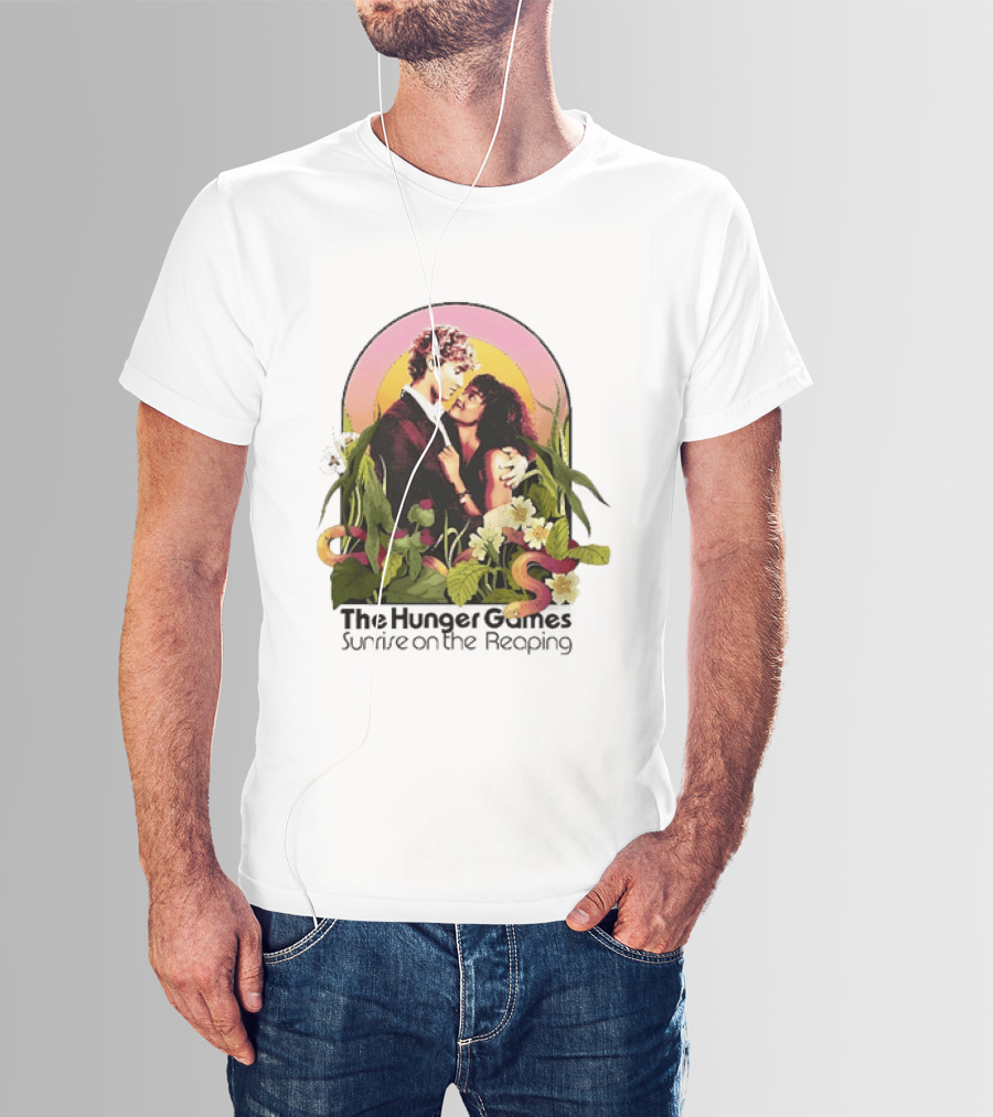The Hunger Games Sunrise On The Reaping Blossoming Connection T-Shirt