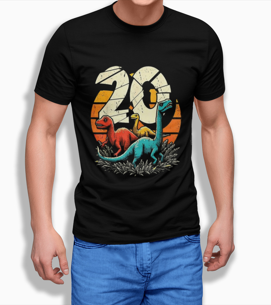 20 Year Old Dinosaur Prehistoric Times T-Shirt