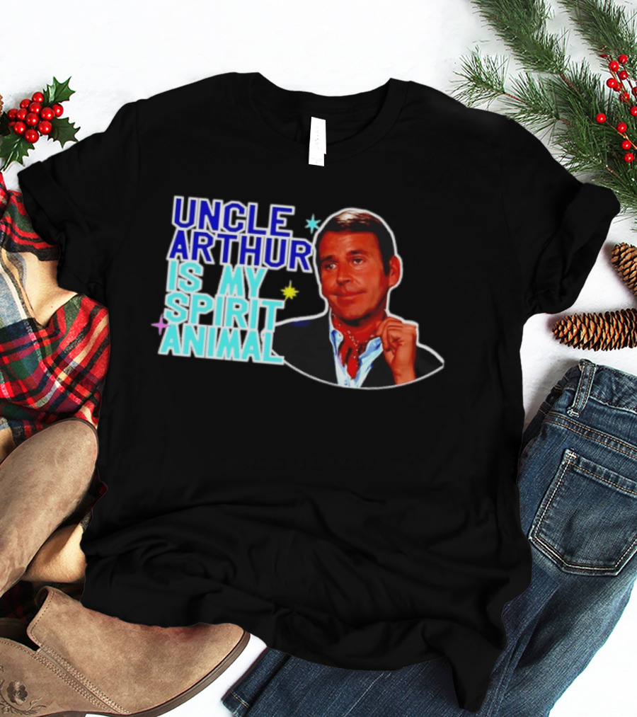 Uncle Arthur Is My Spirit Animal Bewitched Tribute Retro TV Fan Favorite T-Shirt