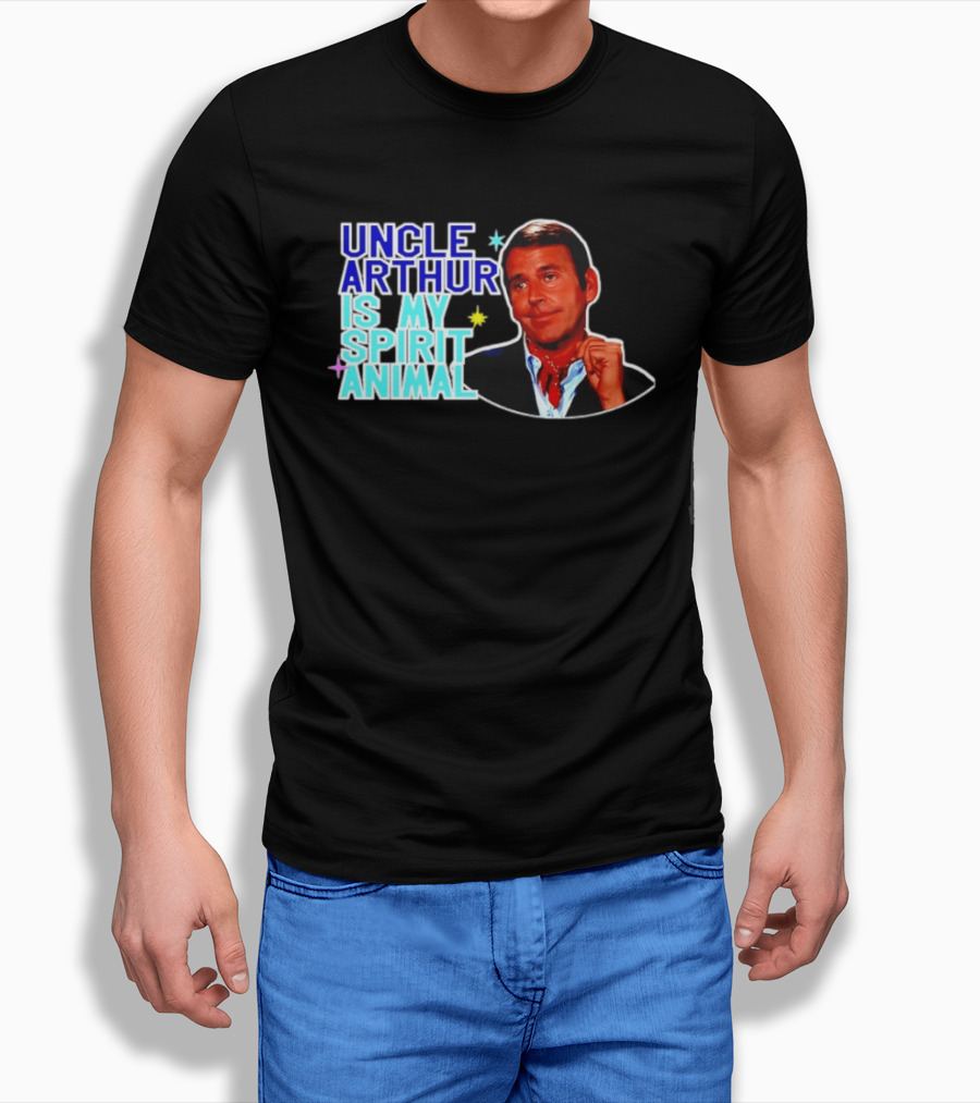 Uncle Arthur Is My Spirit Animal Bewitched Tribute Retro TV Fan Favorite T-Shirt